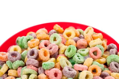 Corn flakes ring Stock Photos