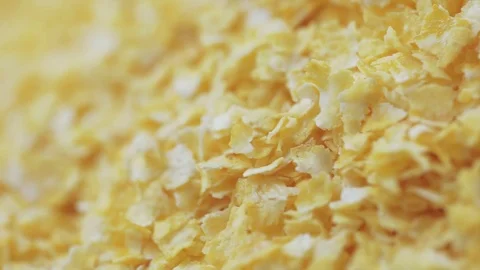 Corn flakes wholegrain 스톡 동영상 121317562