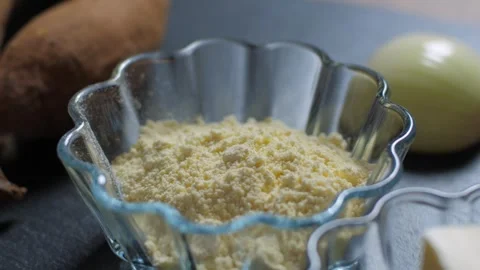 Corn flour. High quality 4k footage Stock-Footage 273066611