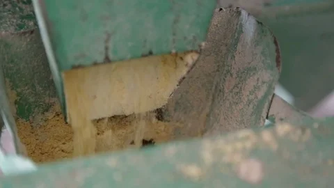 Corn flour milling 스톡 동영상 75467168