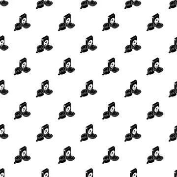 Corn flour pattern vector seamless イラスト素材