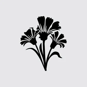 Corn flower vector art design Stock Illustration