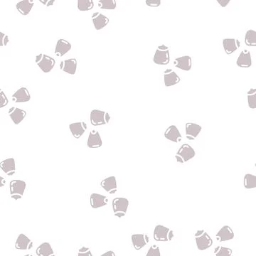 Corn grain food glyph vector seamless pattern Stockillustratie