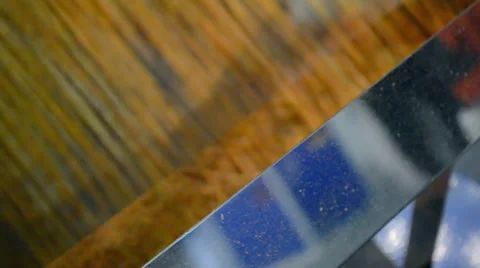 Corn grain in separator device under processing, industrial equipment. Stock-Footage 36192923