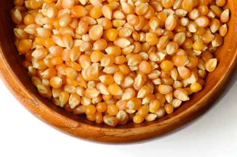 Corn grains close up Stock Photos