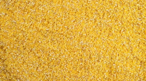 Corn grits (Rotation) Stock Footage 65374140