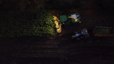 Corn Harvest Video stock 292935706