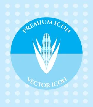 Corn Icon for Web, Applications, Software &amp; Graphic Designs. Stock Illustration