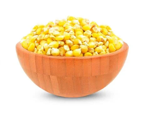 Corn isolated on a white background Foto stock