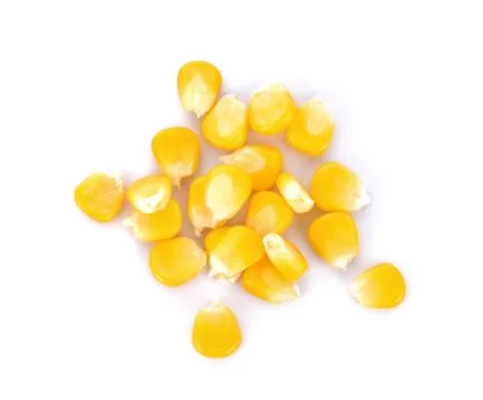 Corn isolated on white background Foto stock