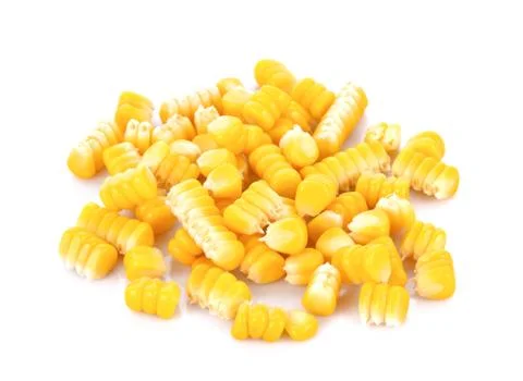 Corn isolated on white background Foto stock