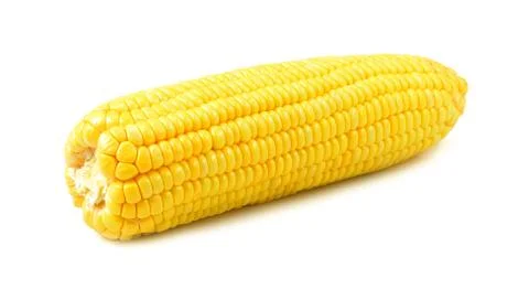 Corn isolated on white background. Stock Photos