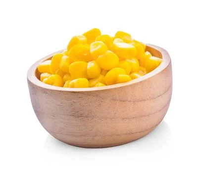 Corn isolated on white background Stock Photos