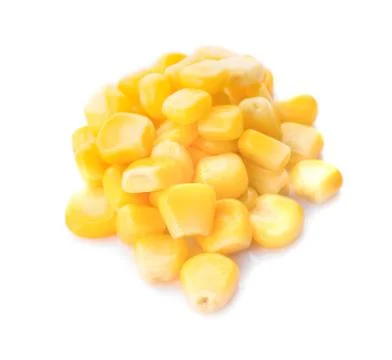 Corn an isolated on white background 库存照片