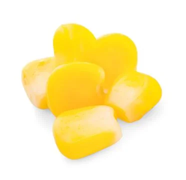Corn isolated on white background Stock Photos
