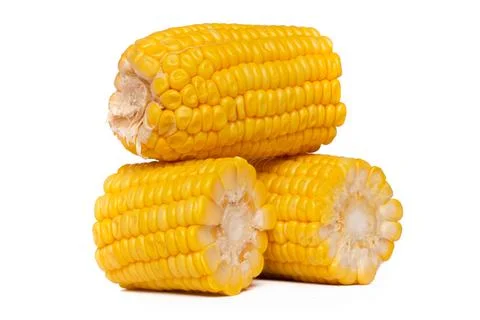 Corn isolated on white background Foto stock