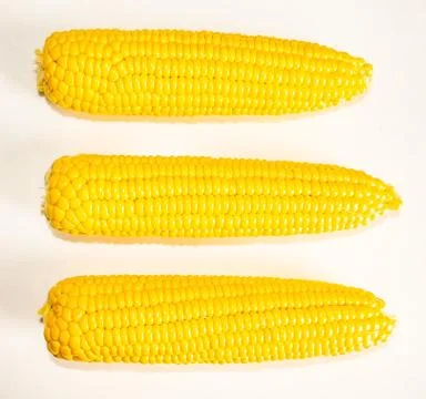 Corn lies on the table Stock Photos