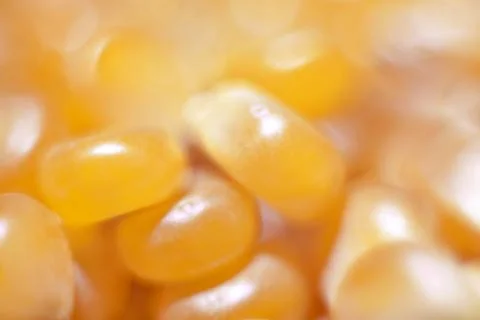 Corn macro Foto stock