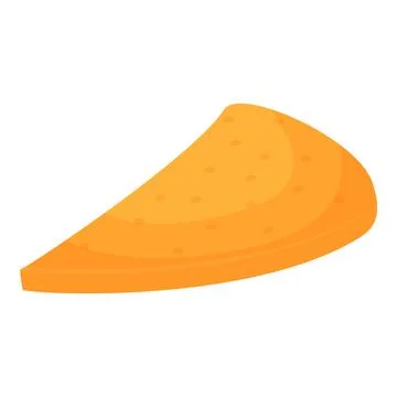 Corn nachos icon cartoon vector. Sauce day party Stock Illustration