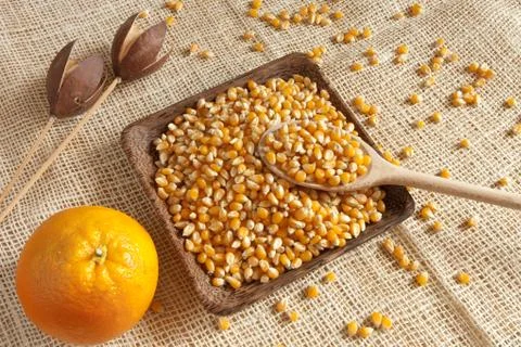 Corn as natural ingredient Foto stock