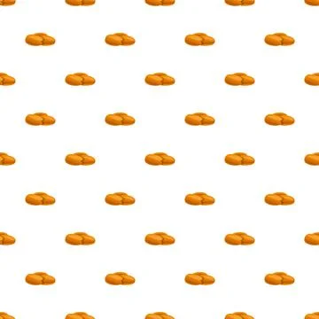 Corn nuts pattern seamless vector Stock Illustration