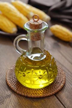 Corn oil Foto stock