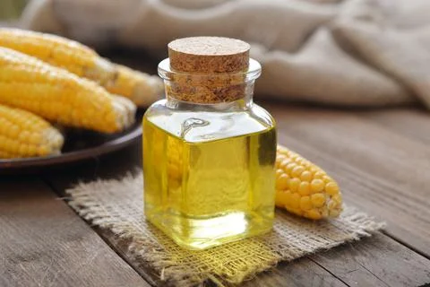 Corn oil Stock Photos