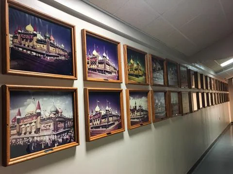 The Corn Palace timeline Stock Photos