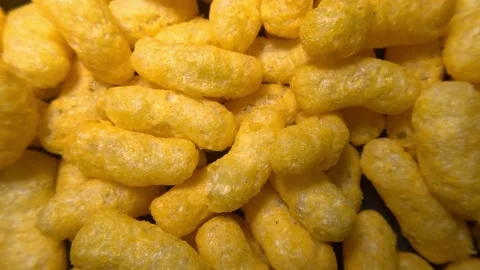Corn Puff - Rotating Shot Stock Footage 283954175