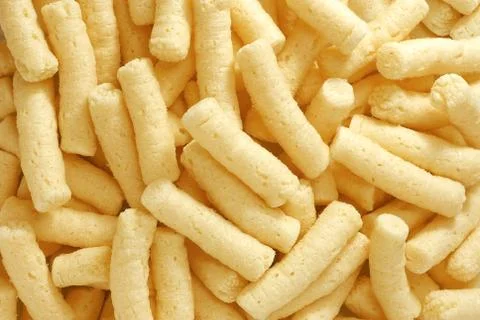 Corn puffs Stock Photos