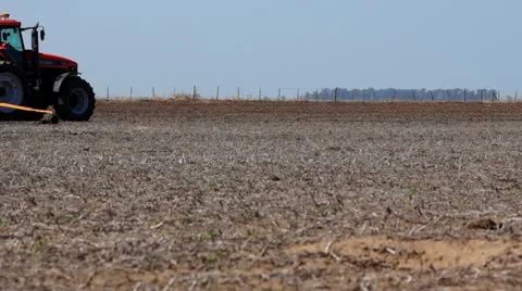 Corn seeding in Argentina #1 Stock Footage 12026062