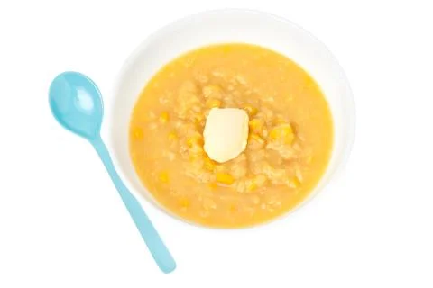 Corn soup Stock Photos