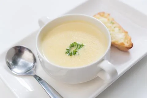Corn soup Stock Photos