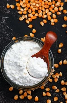Corn starch Foto stock