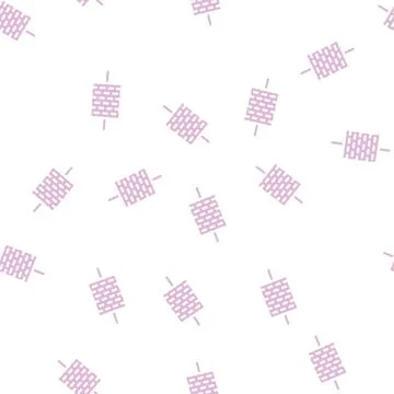 Corn stick glyph vector seamless pattern Stock Illustration