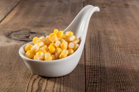 Corn on Table Stock Photos