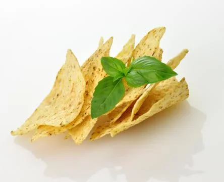 Corn tortilla chips Stock Photos