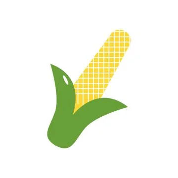 Corn vector design template illustration.icon logo design elements Stock Illustration