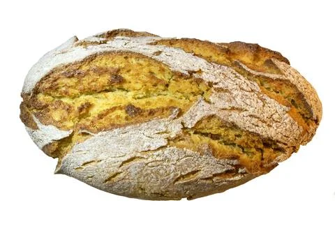 Cornbread, bread of corn. Stock Photos