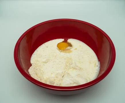 Cornbread ingredients Stock Photos