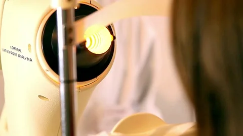Corneal wavefront analysis Stock Footage 99598140