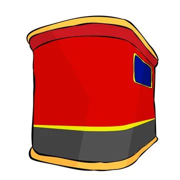 Corned beef can, simple vector hand draw doodle sketch at white Stock Illustration