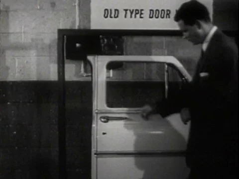 Cornell University does extensive research into the effects of automobile Video stock 75310699