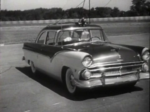 Cornell University does extensive research into the effects of automobile Video stock 75310706