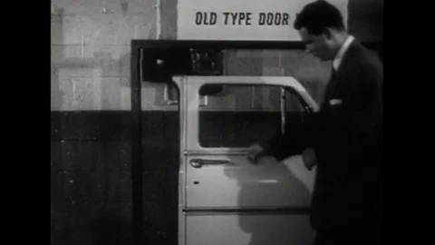 Cornell University does extensive research into the effects of automobile Video stock 102738954