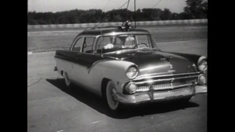 Cornell University does extensive research into the effects of automobile Video stock 102739191