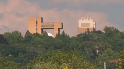 Cornell University, Johnson Museum 動画素材 11358276