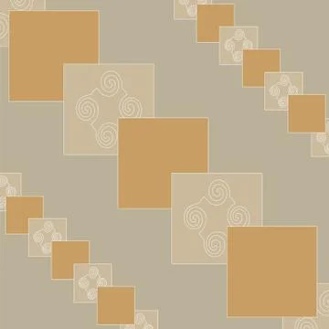 Corner abstraction on brown Stock Illustration