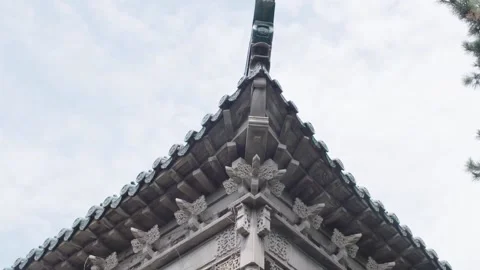 A corner of ancient buildings Stock Footage 234495174