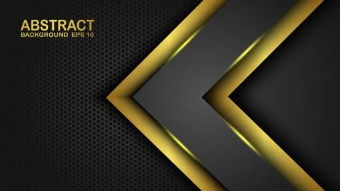 Corner arrows overlap vector background on space for text and message artwo.. Stock Illustration